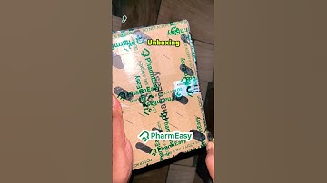 PharmEasy unboxing Online Pharmacy #shorts #viral 👇👆