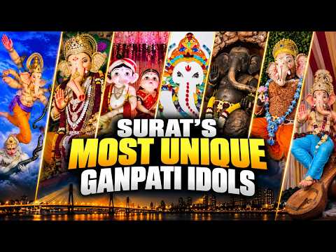 Surat’s MOST UNIQUE Ganpati Idols 😱🙏 | You Won’t Believe These! | Ganpati 2026