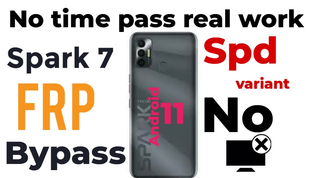 tecno spark 7 frp bypass android 11 | tecno spark 7 frp bypass 2023 | tecno spark 7 frp without pc