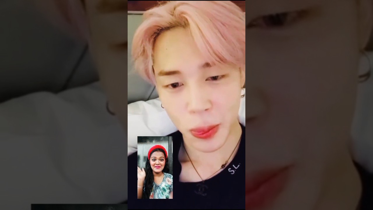 Video call with jimin🔥*BTS*🥵💥| 