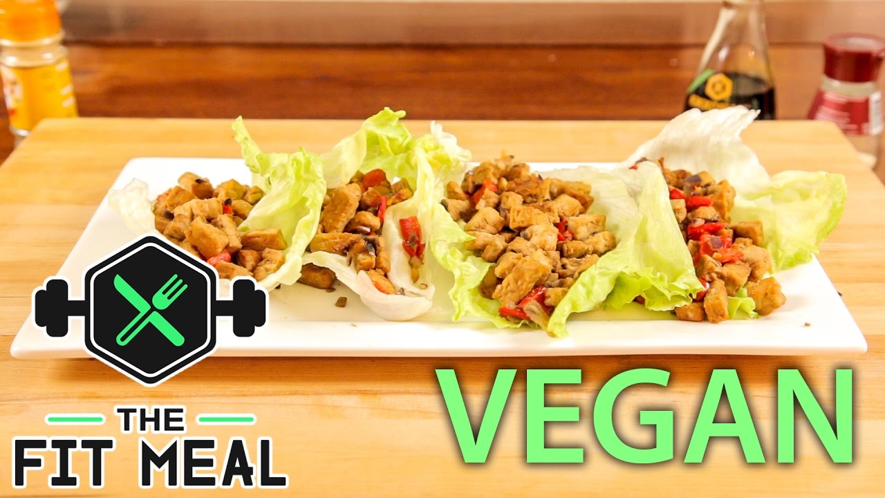 Tempeh Lettuce Wraps (Vegan, HighProtein) YouTube