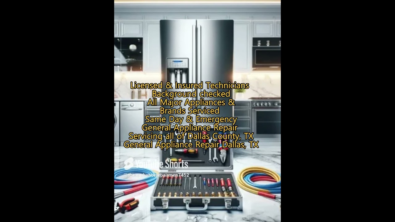 General Appliance Repair Dallas, TX 972-842-4217