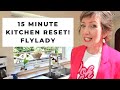 Kitchen Reset! Hygge Home Weekly Clean + Declutter Schedule, Flylady