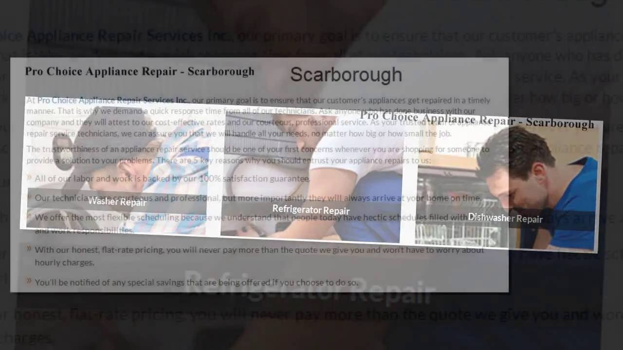 mississauga-on-appliance-repair-pro-choice-appliance-repair-youtube