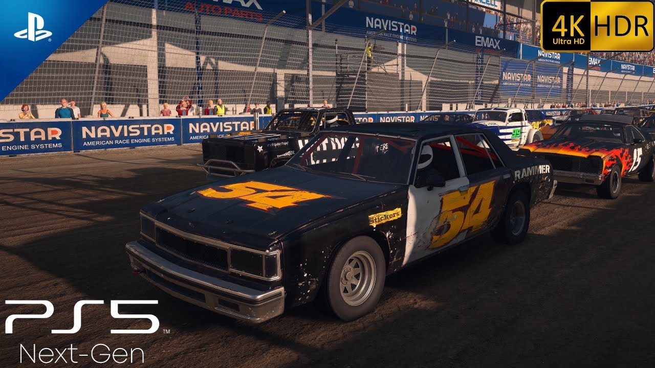 Wreckfest PS5 Gameplay (4K HDR 60 Fps) Ultra realistic graphics