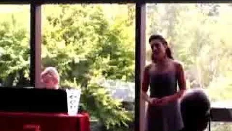 Public Opera Video   Sarah Fletcher Soprano - Mari...