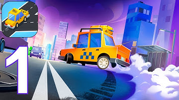 Taxi Run: Traffic Driver - Gameplay Walkthrough Part 1 Android, iOS