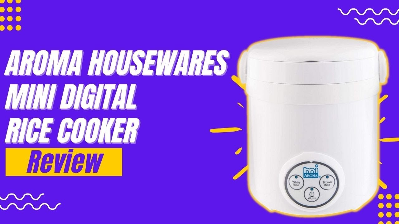Aroma Housewares Mini Digital Rice Cooker Review YouTube
