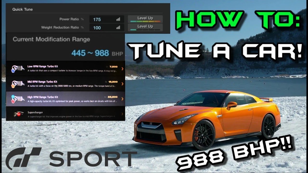 How to upgrade your car in Gran Turismo Sport