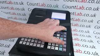 CLX247 - How To Account For Money Paid Out (PO) Of The Till Cash Drawer CountLab X Cash Register