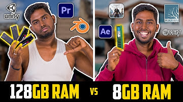 RAM-அதிகமா இருந்தா SPEED-அதிகமா இருக்குமா? | 8GB Vs 16GB Vs 32GB Vs 64GB Vs 128GB RAM | Tech Uruttu