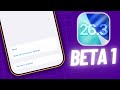 iOS 26.3 Beta 1 Released! - Transfer To Android? What's New?