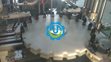 Automatic E-liquid E-juice Vape Juice Filling Line, Bottle Unscrambler Machine & High Speed Filler