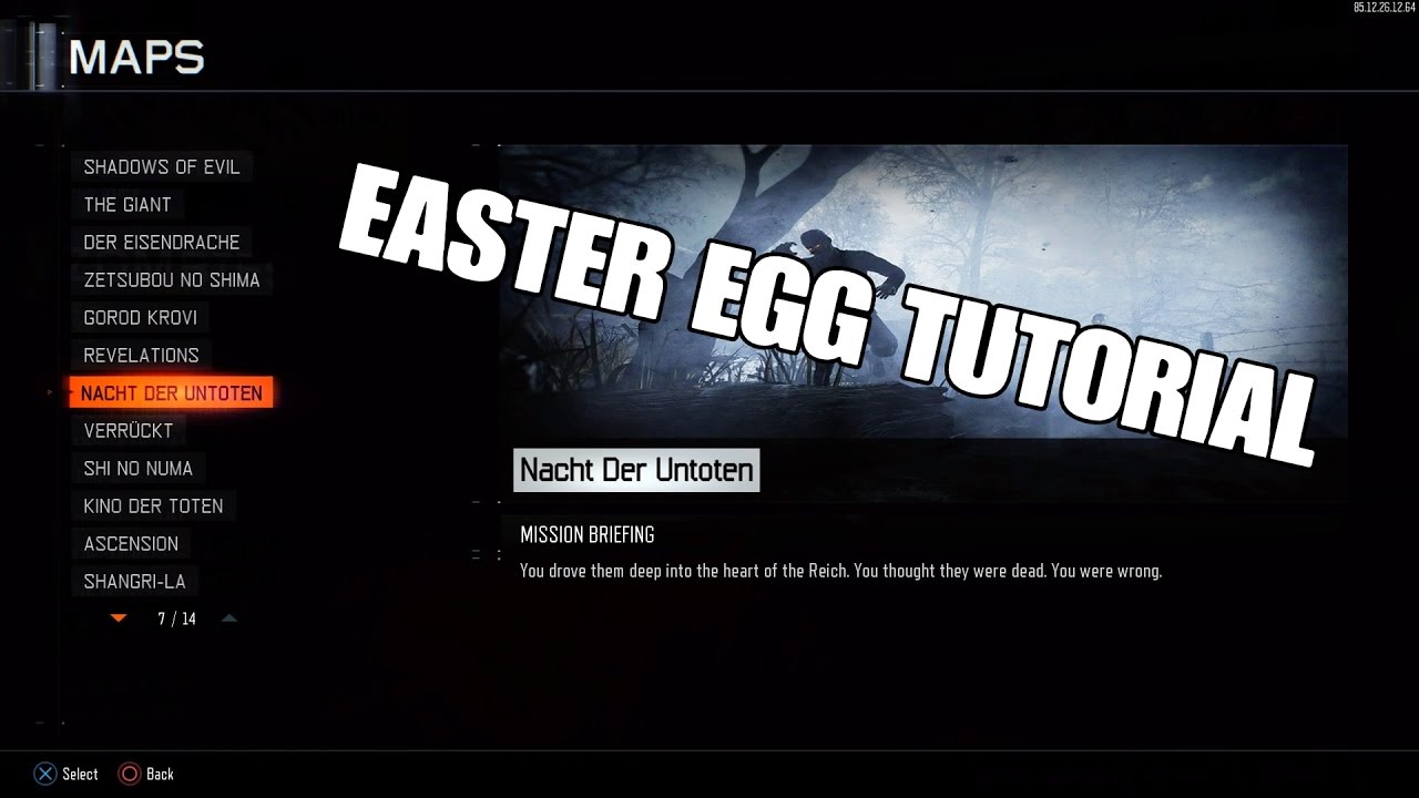 Nacht Der Untoten Remastered Easter Egg Tutorial Youtube Nacht Der Untoten Remastered Easter Egg Tutorial Youtube