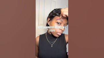 Soft Laminated Brows at Home | 3 Easy Steps for a Clean Girl Look