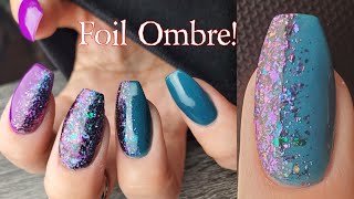 HOW TO: Easy Foil Dip Powder Application and Ombre! (1k Subscriber Giveaway Prize Hints!) screenshot 4