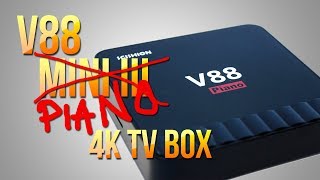 BARGAIN OR GIMMICK CHEAP ANDROID 7.1 4K TV BOX - V88 PIANO