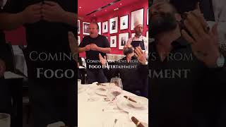 The Fogo Entertainment team enjoying a special experience at Érick Jacquin’s restaurant.