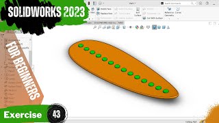 Famous SolidWorks Exercises #43 for Beginners | SolidWorks Tutorials Profile
