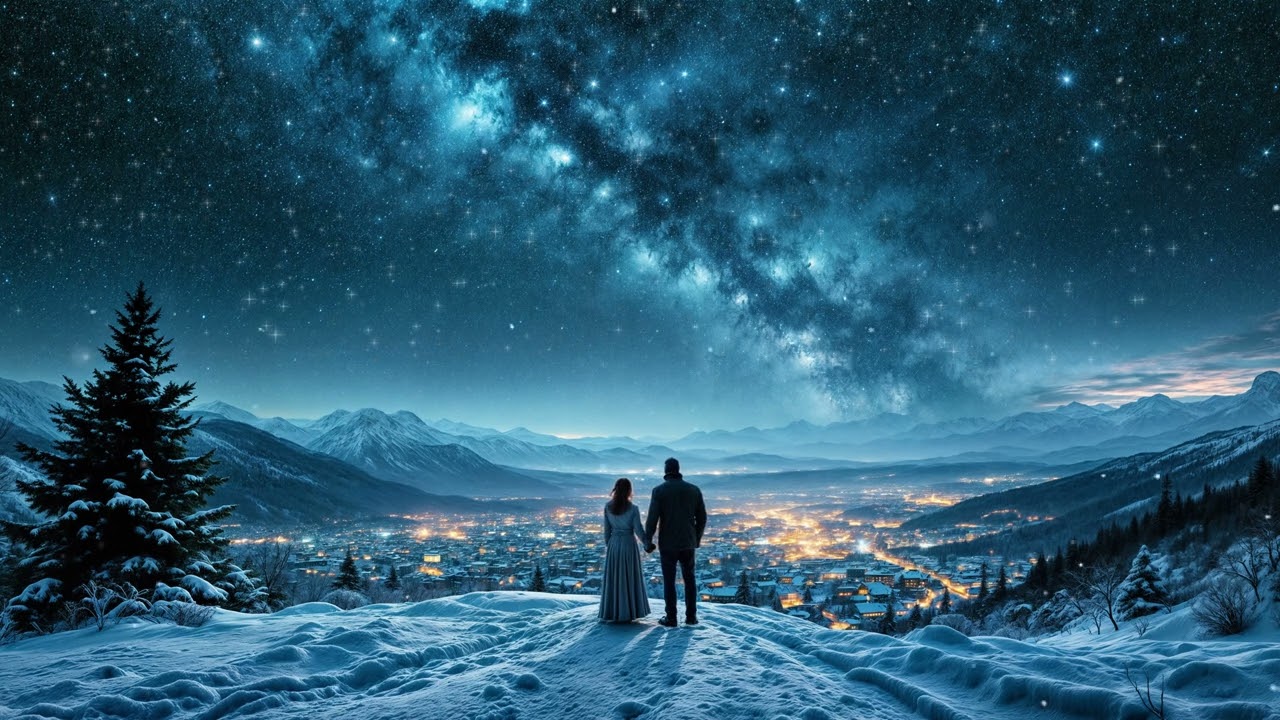 Christmas Light - A Romantic Holiday Love Song by Jingle Bots (4K)