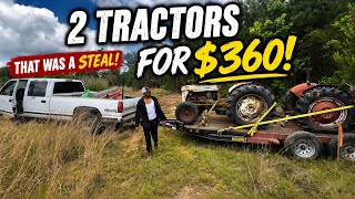 Cheapest Tractor Deal Ever? 2 Tractors for $360!