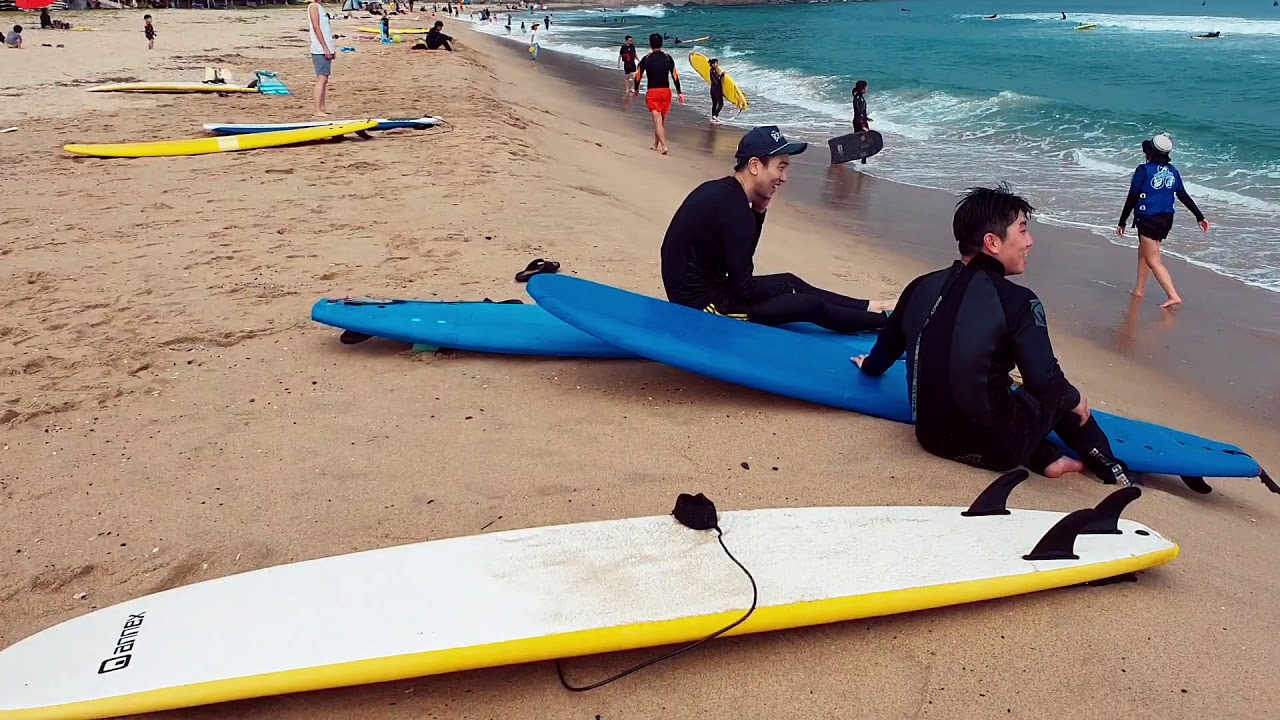 강릉시 금진해변 서핑투어3 Gangneung-si Geumjin Beach Surf Tour3