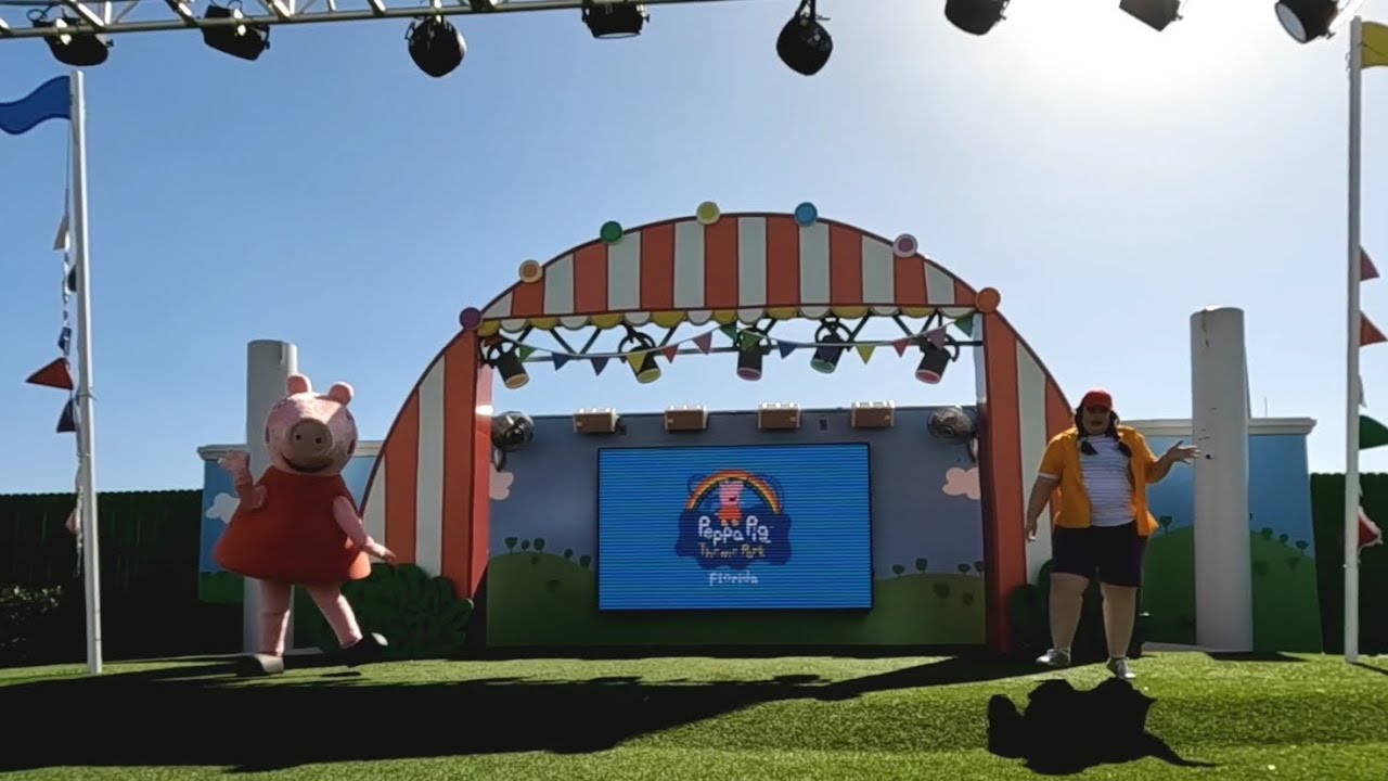 Peppa Pig Comes To Play 2023 Live Show | Peppa Pig Theme Park | Florida ...