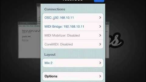 Adding A Tablet Controller To Your DJ Set-up with TouchOSC