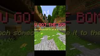 TOPRAK EMİNE FAKE ATIYOR EMİN İNANIYOR MU!?!??!  #minecraft #shorts
