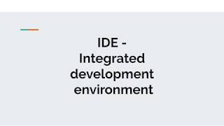 Information Java for Beginners - Module 2 Setup - IDE installation Guide