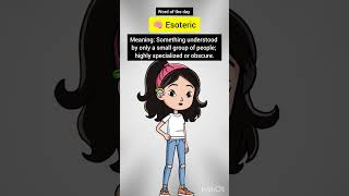 “He’s into esoteric philosophy and symbolism.” #english #speakingeveryday #speakconfidentenglish