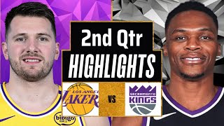 Los Angeles Lakers vs Sacramento Kings Full Game Highlights 2nd Qtr | Oct 26 | 2025 NBA Highlights