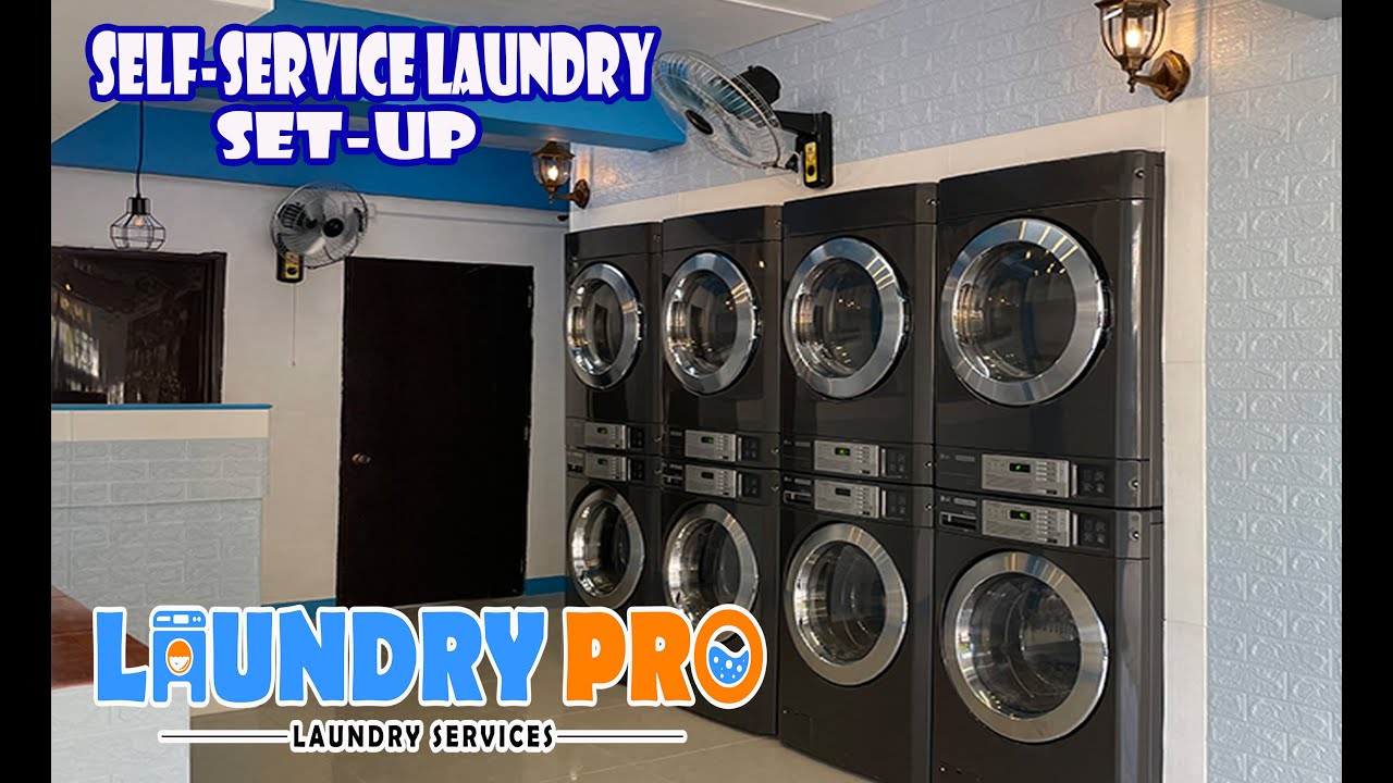 SELFSERVICE LAUNDRY IN THE PHILIPPINES YouTube