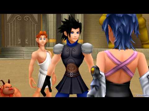 KINGDOM HEARTS on X: @finalfantasyvii We met Zack by the Olympus Coliseum  in Kingdom Hearts Birth by Sleep! It may be time for a Reunion.   / X