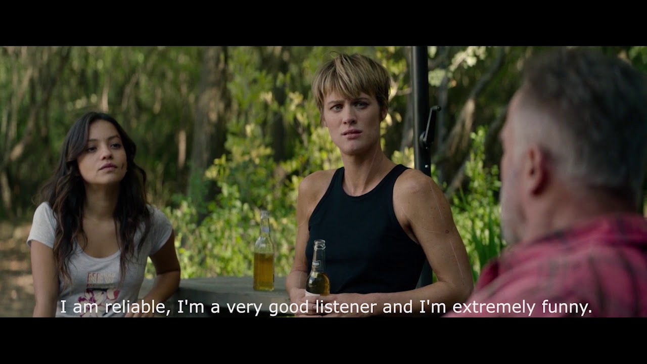 Terminator: Dark Fate - I am reliable, I'm a very good listener and I'm extremely funny
