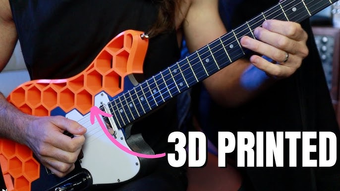 The Prusacaster - How to Design and 3D Print an Electric Guitar