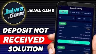 JALWA GAME DEPOSIT NOT RECEIVED | JALWA GAME DEPOSIT TO BE PAID | SOLVE PROBLEM 100% ✅ screenshot 2