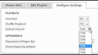 Music Player Skins Customization for Tumblr Blogs screenshot 5