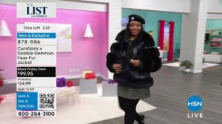 Curations x Debbie Denmon Faux Fur Jacket