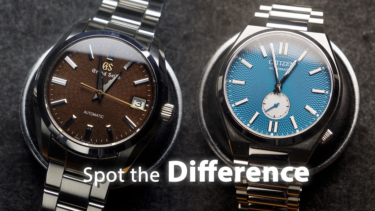 Grand Seiko looks on a budget | Citizen NK5010-51L Tsuyosa Small