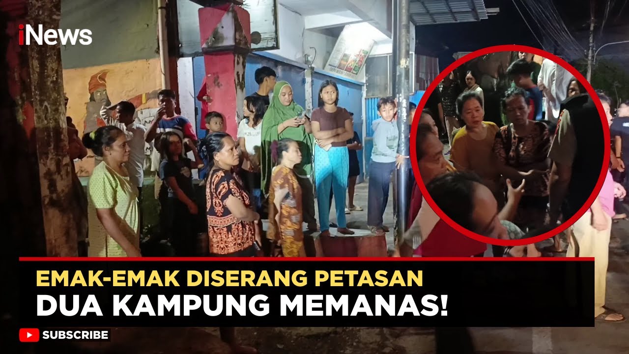 Petasan Picu Keributan, Emak-Emak Turun ke Jalan di Makassar | iNews Sulsel