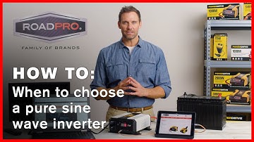 Powerdrive Inverter HOW TO #5 - How to determine if you need a pure sine wave inverter