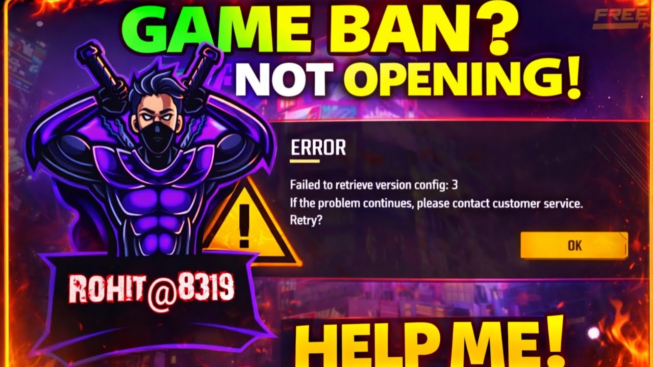 Free Fire Loading Problem Free Fire Not Opening Today Free Fire Max Loading Problem