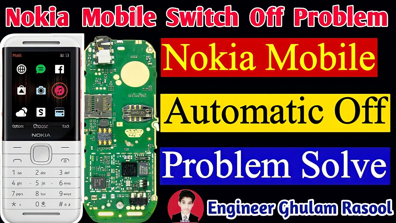 How To Fix Nokia Mobile Automatic Switched Off Problem | Nokia Keypad Phone Auto Switch Off Solution