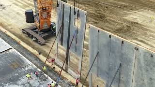 The Tilt Walls are Going Up at The National Capital Business Park in Maryland.