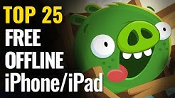 Top 25 FREE OFFLINE iPhone & iPad Games  | iOS No internet required  - Durasi: 15:10. 