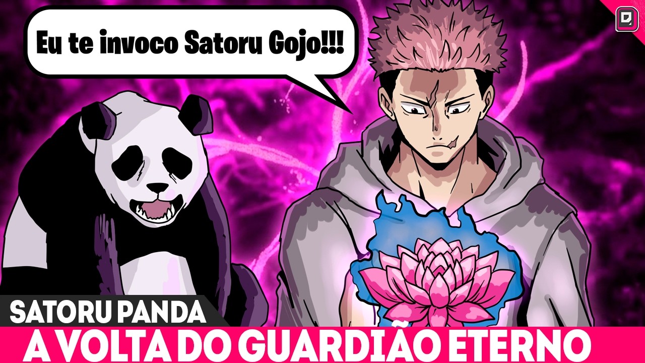 QUE INSANO! A VOLTA DE SATORU PANDA E O REINICIO DO CICLO DE MALDIÇÕES - JUJUTSU KAISEN MÓDULO 24