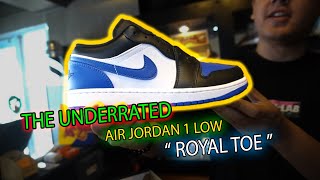 The UNDERRATED Air Jordan 1 Low “Royal Toe”