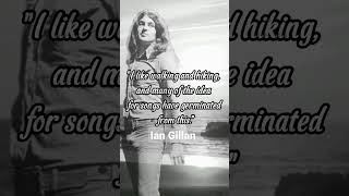 Ian Gillan Deep Purple &quot;Quote&#39;s&quot; #iangillan #deeppurple #quotes