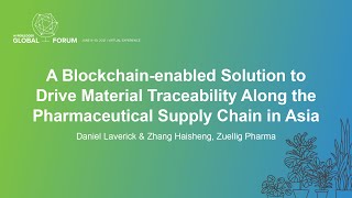 A Blockchain-enabled Solution to Drive Material Traceability Along the Pharmaceutical Supply Chain